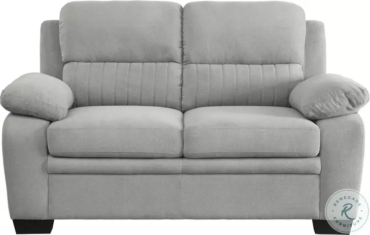 Holleman Gray Loveseat