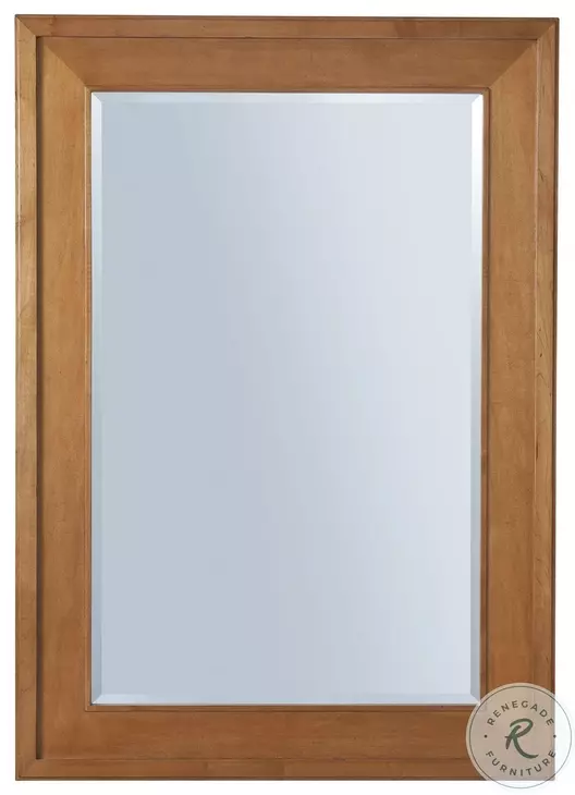 Laguna Light Nutmeg Swanson Rectangular Mirror by Barclay Butera