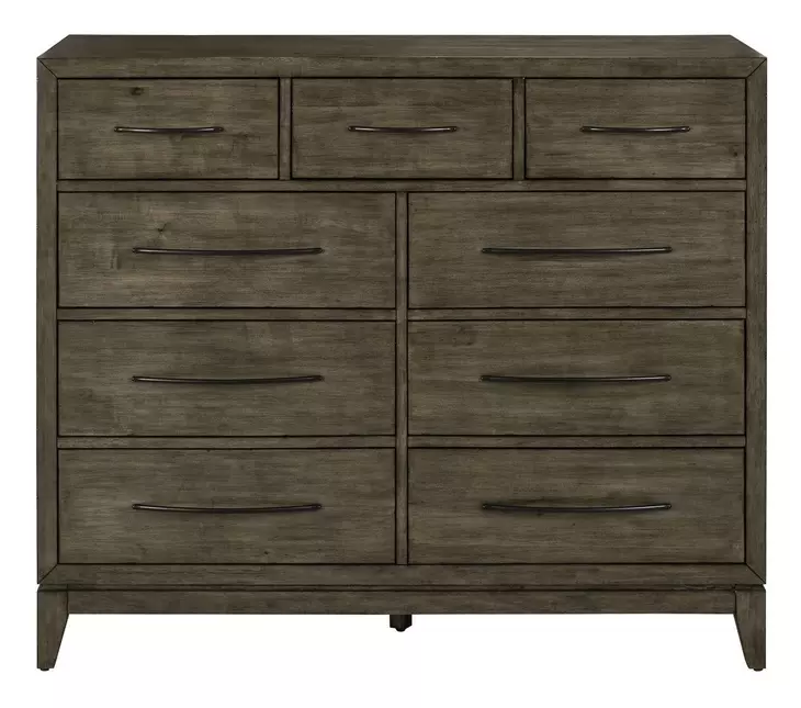 Lake House Harvest Brown 9 Drawer Chesser