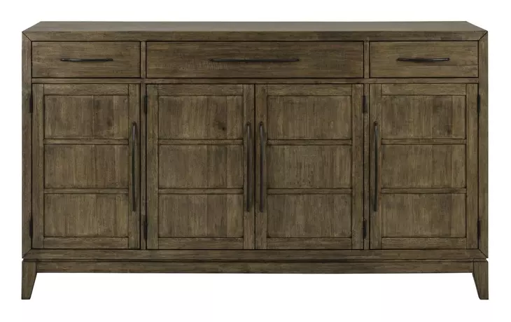 Lake House Harvest Brown 4 Door Buffet