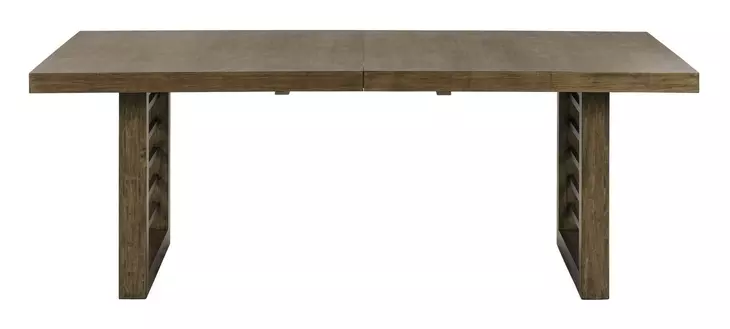 Lake House Harvest Brown 106" Extendable Rectangular Dining Table