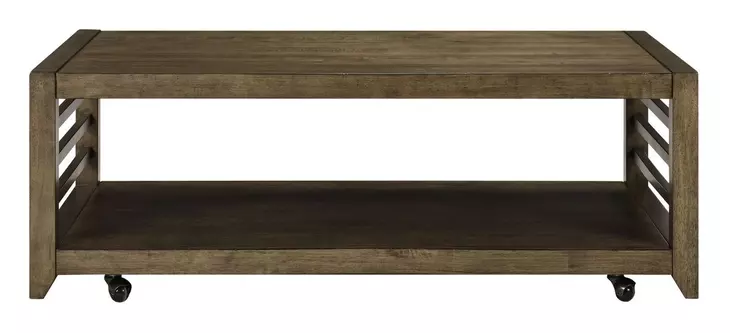 Lake House Harvest Brown Rectangular Cocktail Table