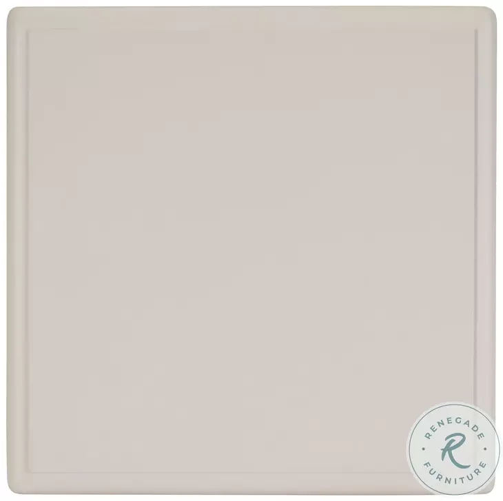 Genoa White 1 Drawer Night Table