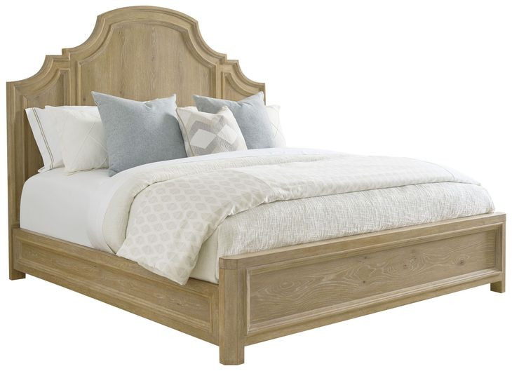 Valley Club Brown Queen Panel Bed