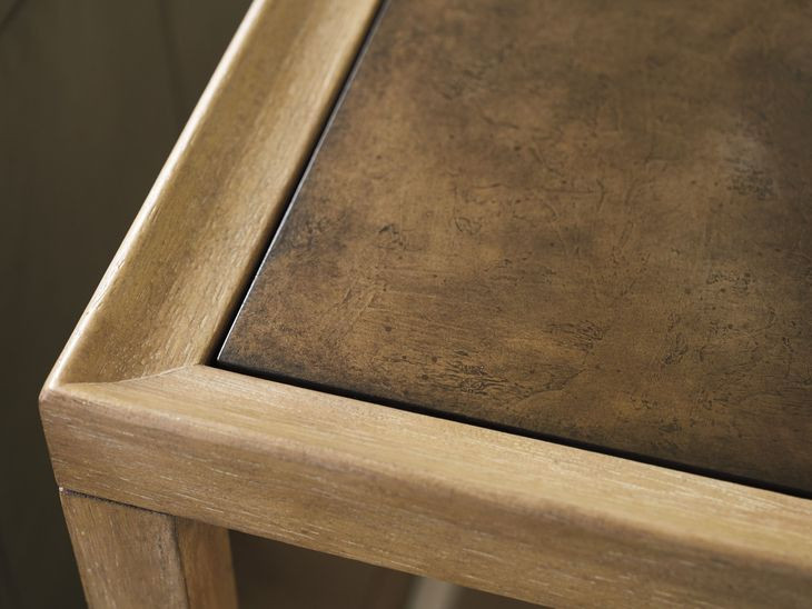 Dutton Brown Square Side Table
