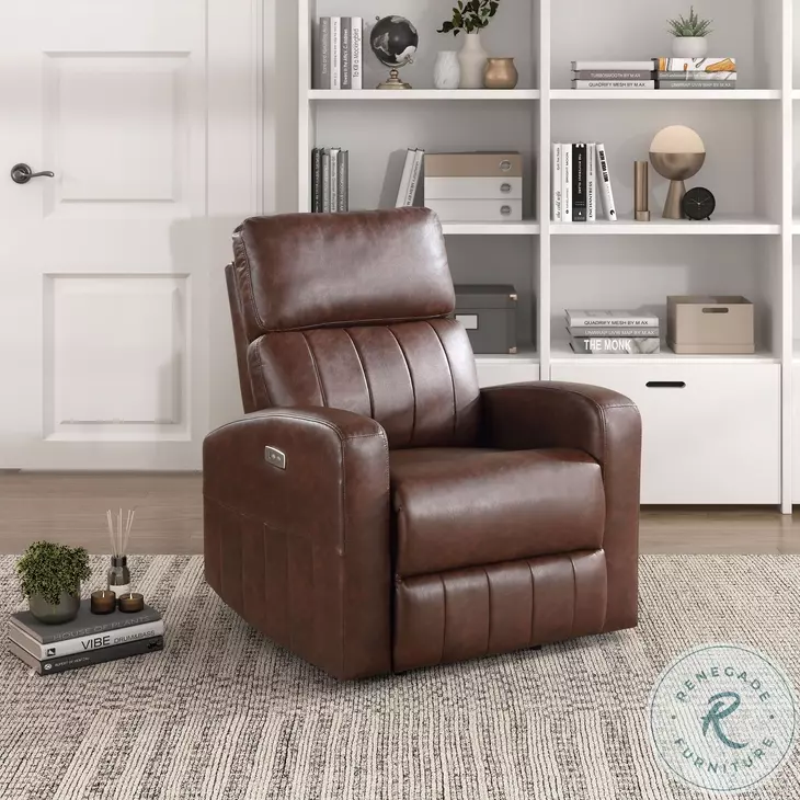 Wheaton Brown Power Lift Chair