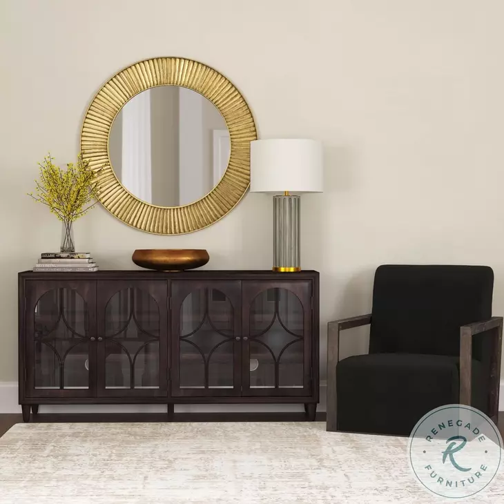 Asher Velvet Smoke Accent Chair