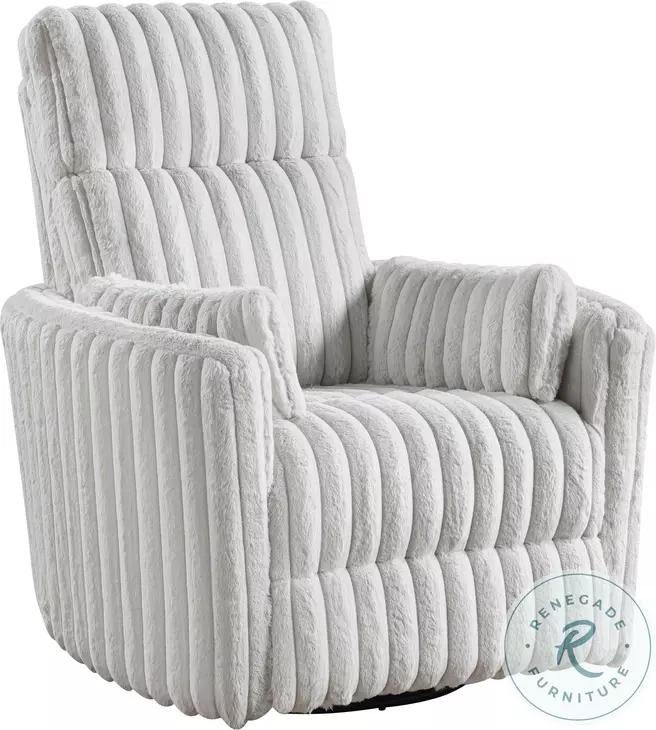 Payton Gray Swivel Recliner