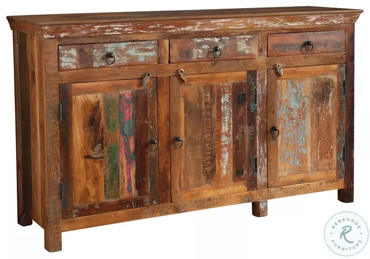 Henry Reclaimed Wood Accent Cabinet