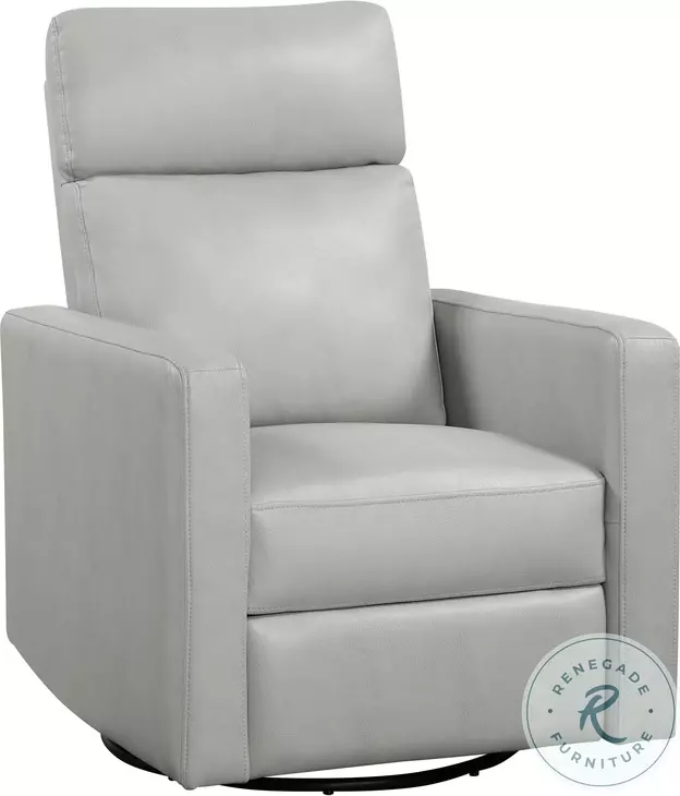 Olathe Smoke Swivel Recliner