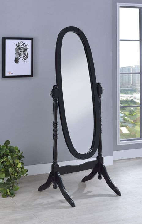 Foyet Black Cheval Mirror