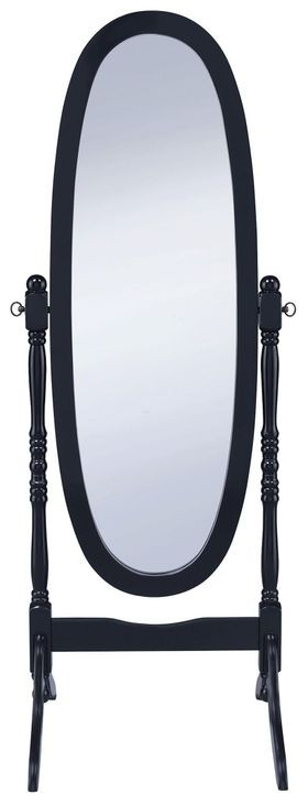 Foyet Black Cheval Mirror