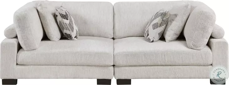 Tinley Beige Loveseat