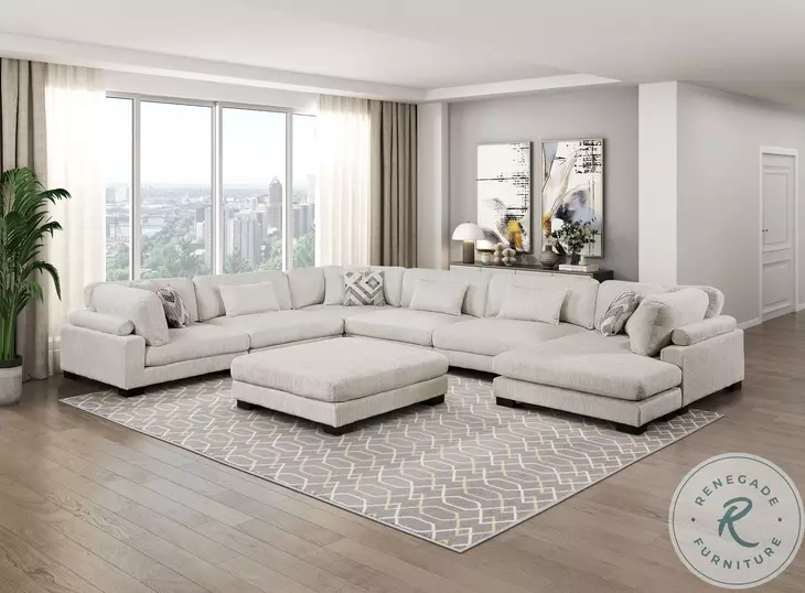 Tinley Beige 7 Piece Modular Sectional