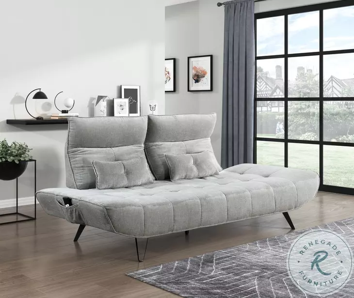 Quonsett Gray Adjustable Sofa