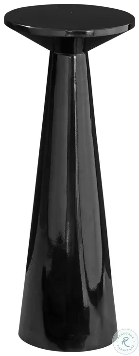 Yorick Polished Black Scatter Table