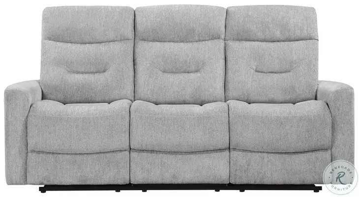 Lyndon Gray Double Reclining Sofa