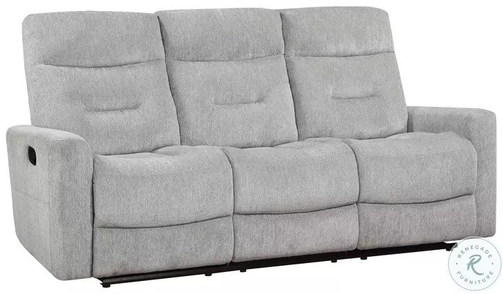 Lyndon Gray Double Reclining Sofa