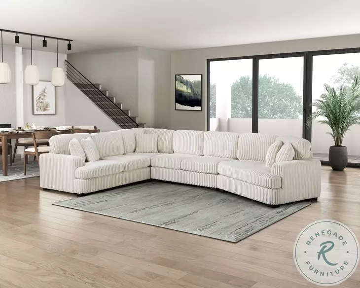 Warwick Beige Sectional
