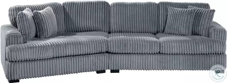 Warwick Gray LAF Sectional