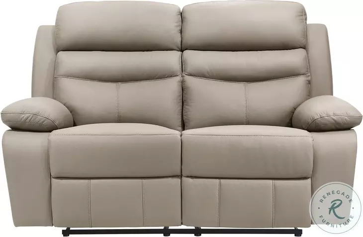 Hancock Latte Double Reclining Loveseat