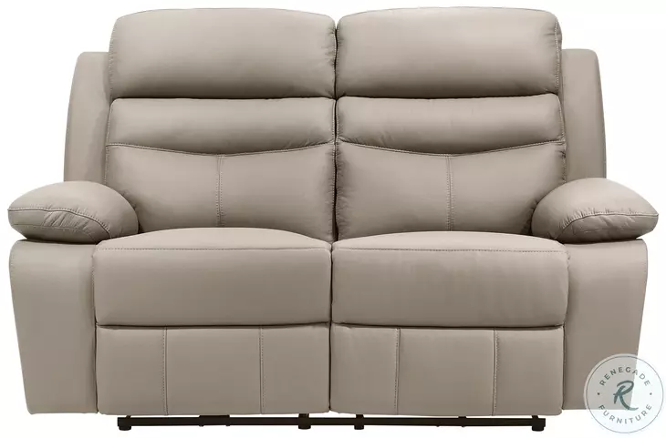 Hancock Latte Double Power Reclining Loveseat