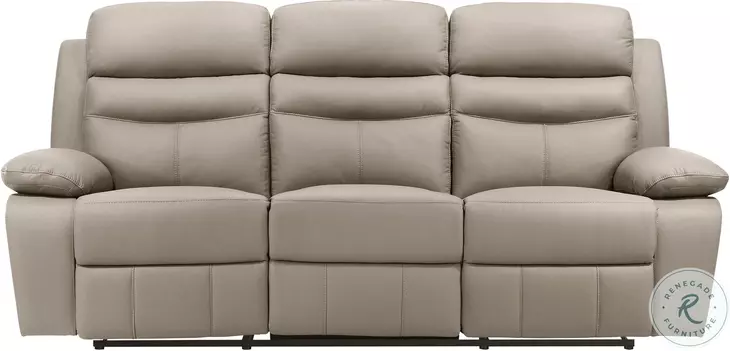 Hancock Latte Double Reclining Sofa
