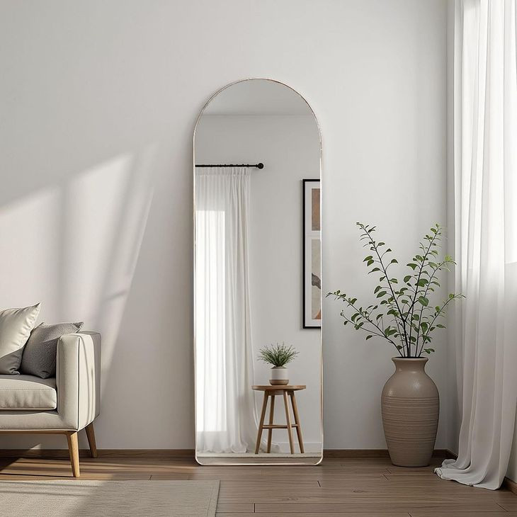 Stabler Rose Gold Wall Mirror
