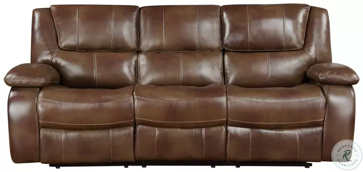 Ellicott Brown Double Reclining Sofa