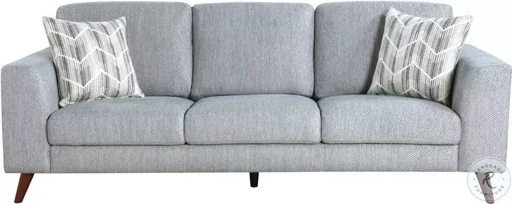 Broadway Blue Gray Sofa