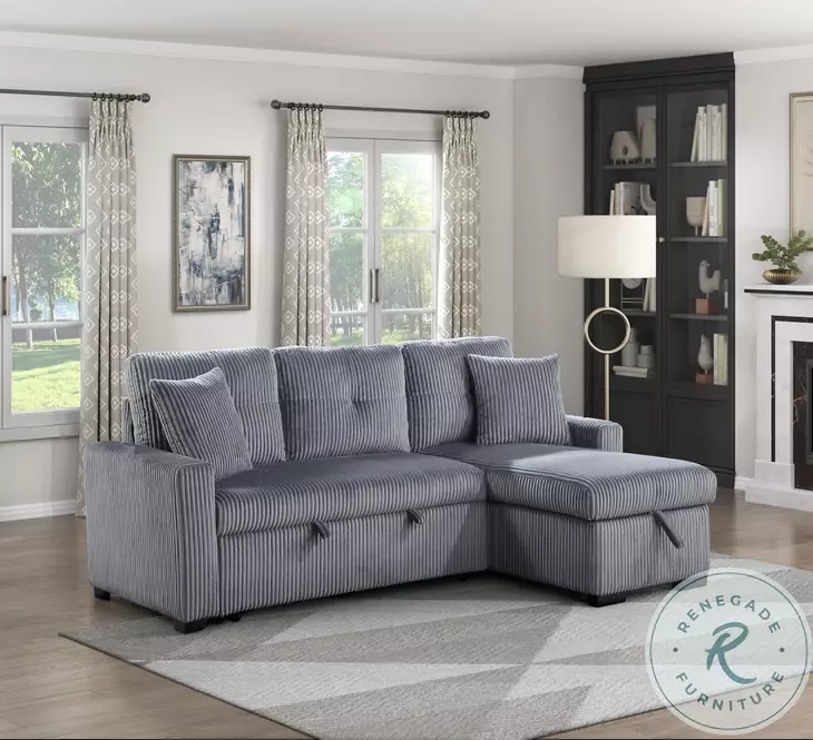 Rhett Dark Gray Sectional