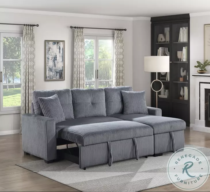 Rhett Dark Gray Sectional