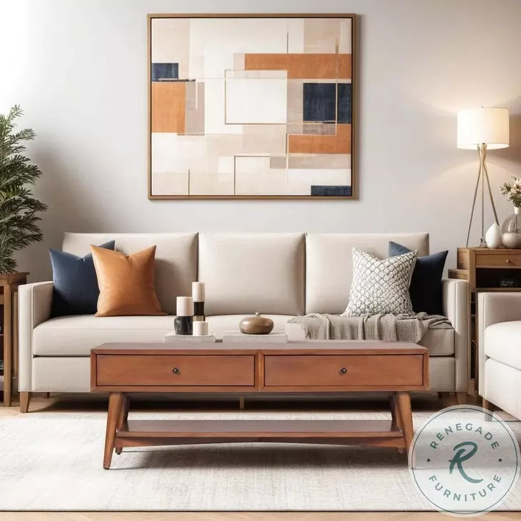 Flynn Chestnut Occasional Table Set