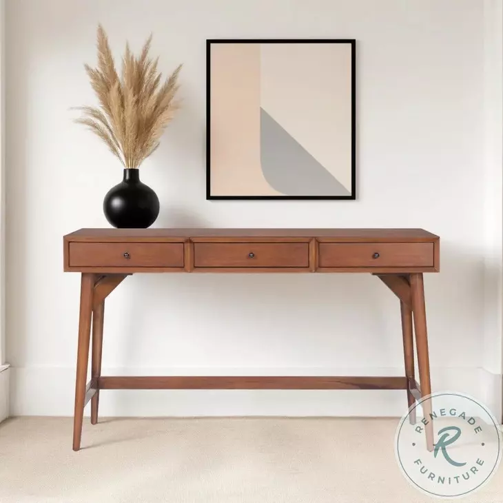 Flynn Chestnut Large Desk