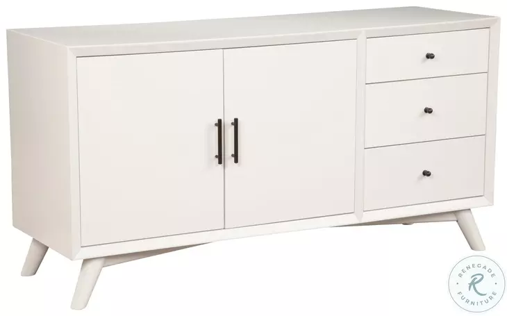 Flynn White Sideboard