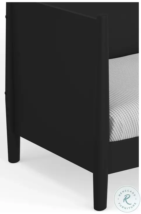 Flynn Black Twin Daybed