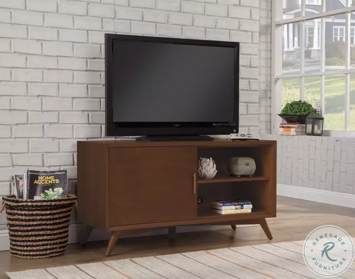 Flynn Walnut Small TV Stand