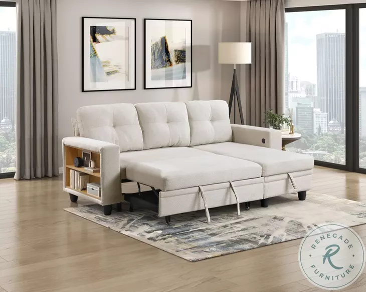 Ansley Beige Sectional