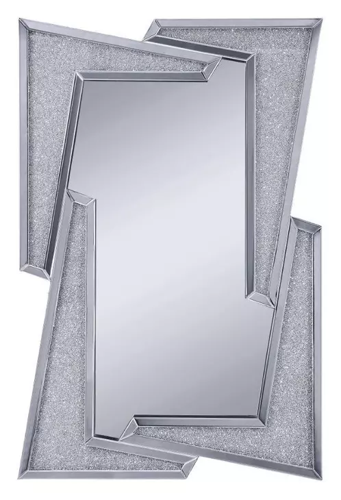Noralie Silver Free Form 31" Wall Mirror