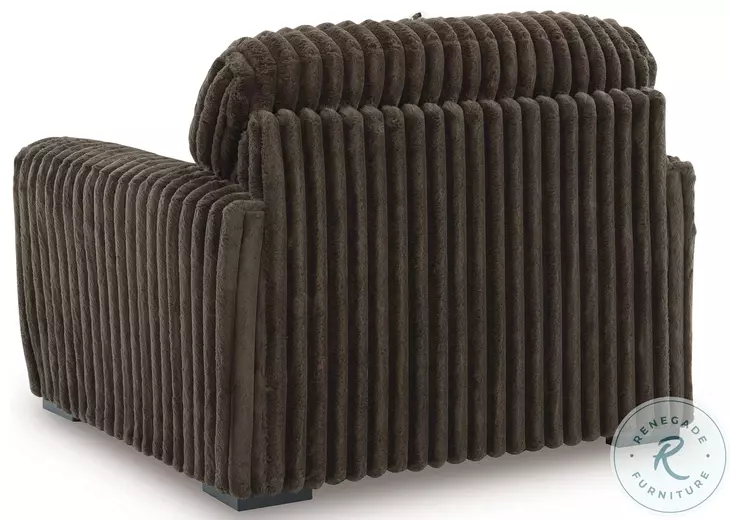Midnight Madness Chocolate Oversized Chair From Ashley Furniture
