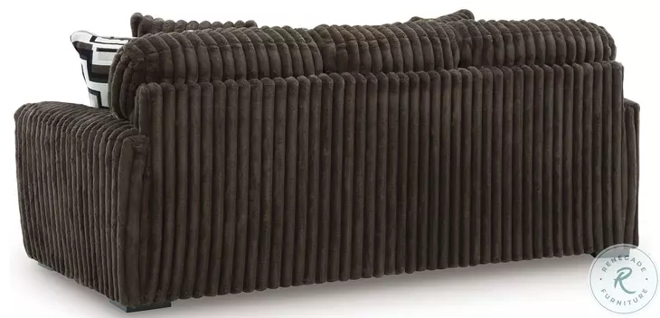 Midnight Madness Chocolate Sofa From Ashley Furniture | Coleman
