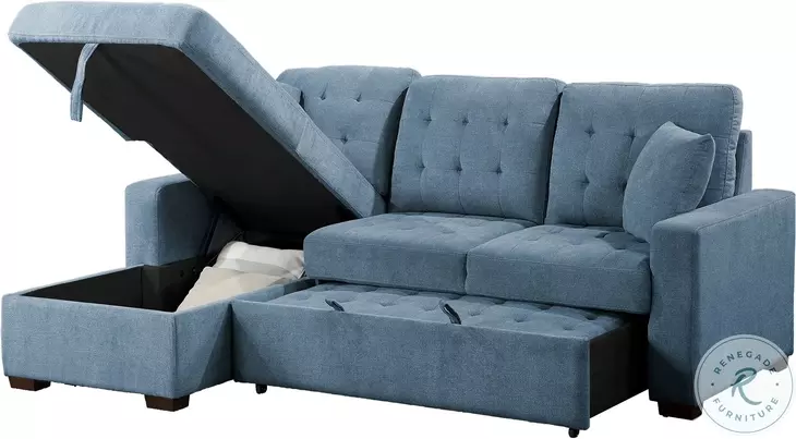 Waitsfield Blue Sectional