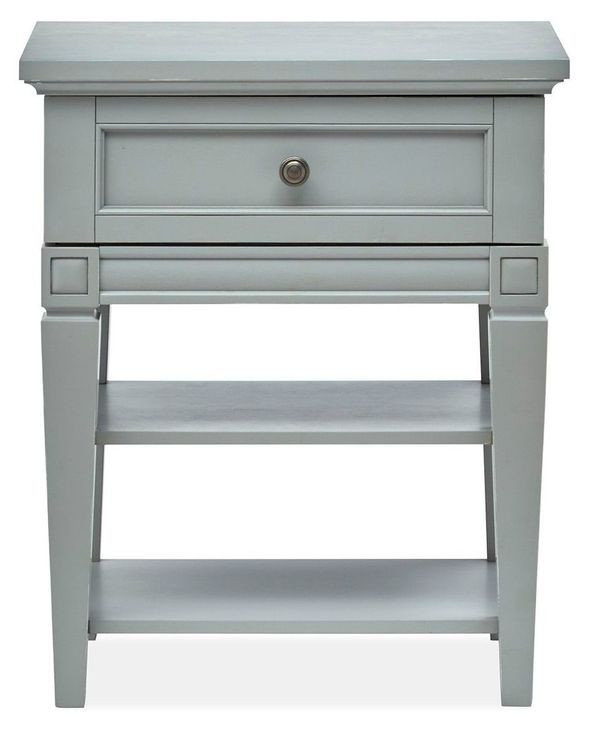 Glenbrook Pebble 1 Drawer Nightstand with USB Charging