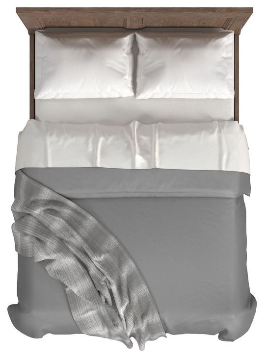 Carlson Harvest Brown Full Panel Bed