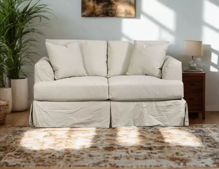 Sutton Sand 67" Loveseat