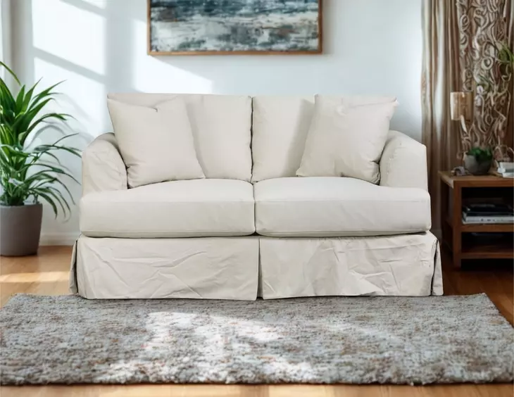 Sutton Sand 67" Loveseat