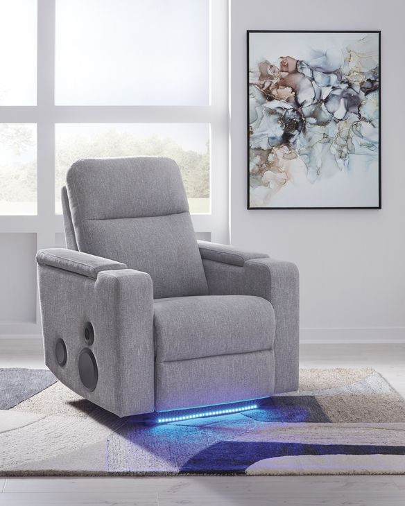 Landdin Glider Power Recliner with Audio System From Ashley