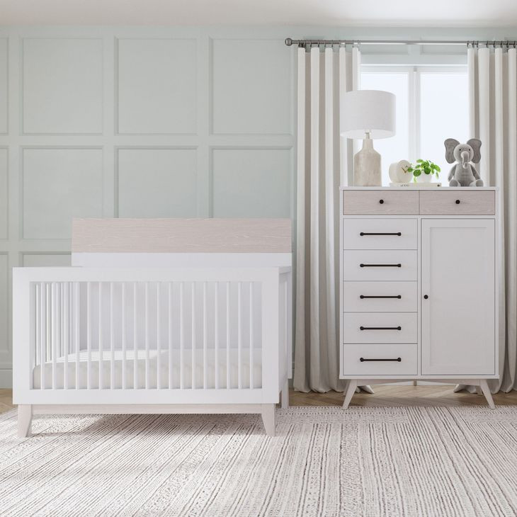 Rowan Ash Linen 7 Drawer Chifferobe