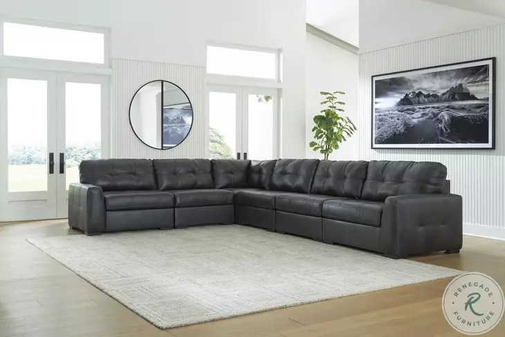 Brindley Pier Fog 6 Piece Sectional