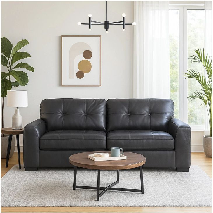 Brindley Pier Fog Modular Loveseat